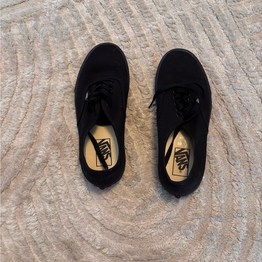 Vans Classic Black Canvas Shoes